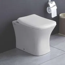 inletcera Western Toilet Commode/EWC Battle S Trap with Soft Close Slim Seat Cover Western Commode-picture-25