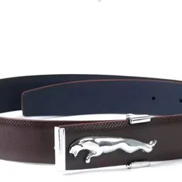 luxury leather Boys Casual, Party, Formal, Evening Brown Texas Leatherite Belt image 2