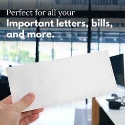mahi home décor Premium Super White Envelope Letter Documents Envelopes image 3