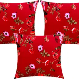 actos Microfibre Bolster Pack of 5 Floral Combo Set Of 3 Cushion And 2 image 3