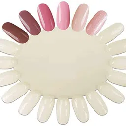 facejewel 10 Palettes 20 Nail Tips Display Board for Nail Art Design Pattern Practice-picture-26