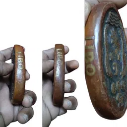 rls RARE VERY RARE EAST INDIA 1818 LIBO 320 GRAM BIG SIZE PURE COPPER COIN Ancient Coin Collection image 5