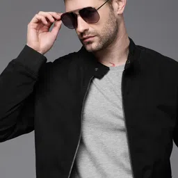 wrogn Men Solid Casual Jacket image 1