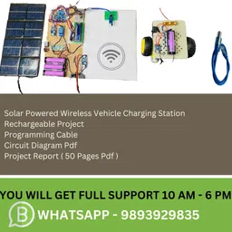mechanic37 Wireless Vehicle Charging Station Solar Panel Powered Mazor Engineering Project Educational Electronic Hobby Kit image 5