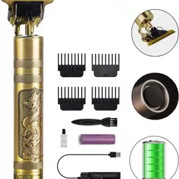 Leemoza Wireless Men Trimmer, Combs, Shaver, Beard Quality Professional Ultra Trimmer 90 min Runtime 4 Length Settings-image-26