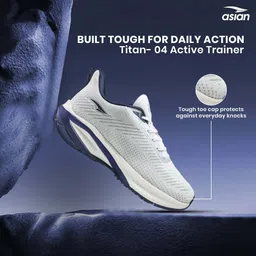 asian Sneaker For Men| Soft Cushioned Insole, Slip-Resistance Training & Gym Shoes Running Shoes For Men image 3