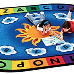 hop n play 240 cm X 160 Velvet Carpet image 2