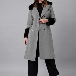 athena Wool Printed Coat For Women-picture-46