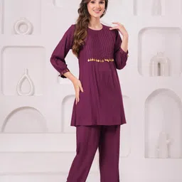 jc4u Tunic Pant Co-ords Set image 4