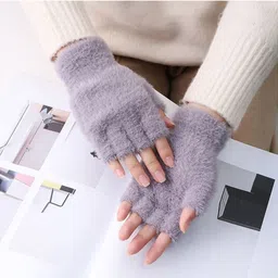 brats n beauty Solid Winter Women Gloves image 4