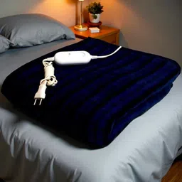 warmzzz Solid Single Electric Blanket for Heavy Winter image 3