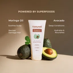 naturali Damage Repair Conditioner with Avocado & Moringa Oil image 2