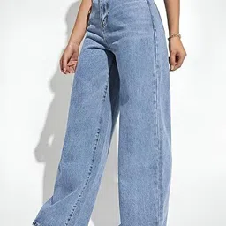 houseofcommon Women Boyfriend Mid Rise Blue Jeans-picture-23