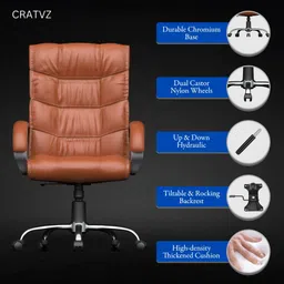 cratvz Leatherette Office Executive Chair image 4
