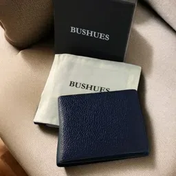 bushues Men Casual, Formal, Travel, Trendy, Evening/Party Blue Genuine Leather Wallet-picture-16