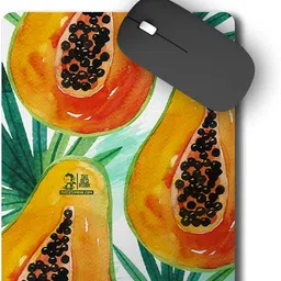 The Desi Monk Pappaya Skid Mouse Pad for Laptops and Computers Non Slip Base Mousepad-image-8