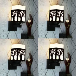 shyamji Uplight Wall Lamp Without Bulb-picture-33