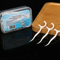 30 pcs 3 in 1 Tooth Cleaning Dental Floss Toothpicks-image-72