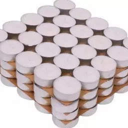 ecraftindia Pack of 100 tealights Aluminium Tealight Holder-picture-25