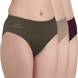 freecultr Pack of 3 Women Hipster Multicolor Panty-picture-22