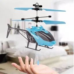 krishna enterprises Remote Control Helicopter Toy Hand Sensor USB Charging Exceed Infrared Induction-picture-10
