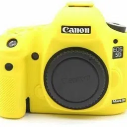 digiclicks Silicone Cover Protective Camera Cover for Canon 5D Mark III Camera -Yellow Camera Bag image 1