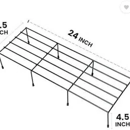 sunwati craft Metal Plant Stand With for Balcony, Indoor & Outdoor Plant Container Set image 2