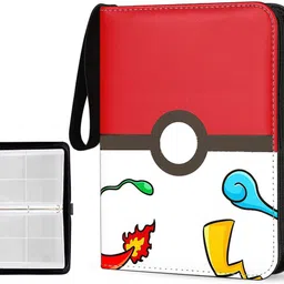 patpat Poke-mon Binder, Cards Collector Album Holder for 400 Poke-mon Cards Cartoon Album-picture-14