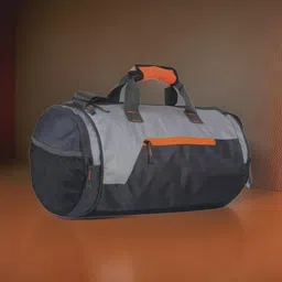 house of common 25 L Gym Duffel Bag - Sports Gym Bag Travel Duffel Bag(S-18*1 1) - Orange-picture-38