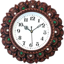 click n ship Analog 36 cm X 26 cm Wall Clock-picture-23