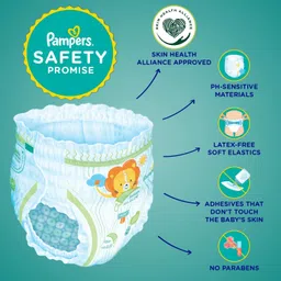 pampers All round Protection Diaper Pants - New Born image 2