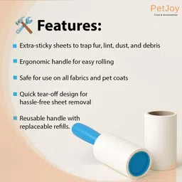 petjoy Basic Comb for Dog & Cat Lint remover | (Outer packing color may differ ) Basic Comb for Dog & Cat image 5