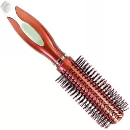 raj Roller Hair Brush/Combs/Kangi,Plastic Hair Brush - Cherry Color - Pack Of 1-picture-14