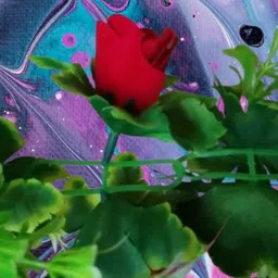 dynamic retail global Artificial Hanging Flowers Plant Wall Hanging Garland Chain Home Decor BA228 Multicolor Rose Artificial Flower image 2