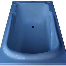 madonna BONFIXALP103 Bonn Acrylic 4.5 Feet Rectangular Bathtub - Alpine Blue Undermount Bathtub-picture-14
