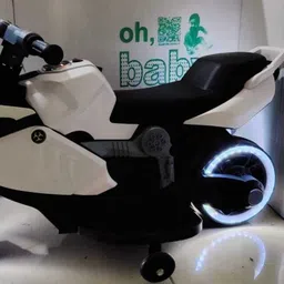 oh baby by kids 8798 DUAL BATTERY BIKE,RIDE ON TOY,WHEEL FULL OF LED LIGHT,BIKE Bike Battery Operated Ride On image 1