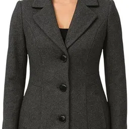 pepzoo Women Solid Double Breasted Casual Blazer-picture-27