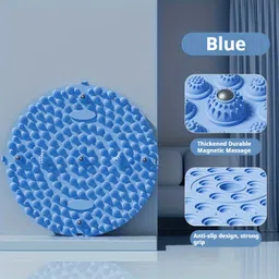 shopeleven Foot Reflexology Massage Mat – 33 cm Acupressure Pad Improves Blood Circulation Ab Exerciser-picture-38