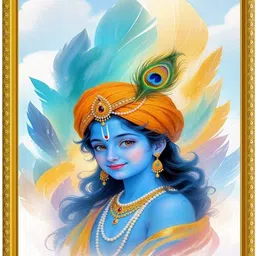 Decorative God Frame – Ideal for Home and Office Digital Reprint 11.69 inch x 8.27 inch Painting-image-32