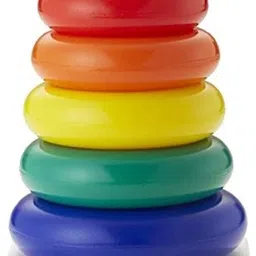 babygo Plastic Original Rock-a-Stack, Multicolor, Shake and Stack-picture-28