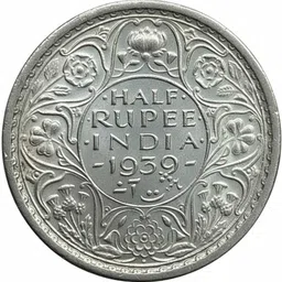 vkcoins HALF RUPEES 1939 - GEORGE VI RARE COLLECTIBLE COIN Modern Coin Collection-picture-41
