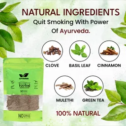 joyherbs Herbal Smoking Blend Clove Herbal Blend Natural Herbal Smoking Blend 100gm Smoking Cessations image 2