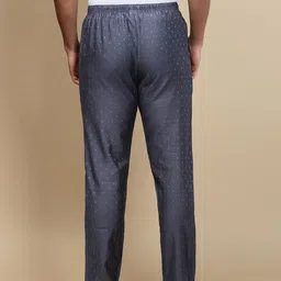 white heart Pack of 2 Ethnic Wear Viscose Blend Elasticated Waist with Side Pockets Men Pyjama image 3