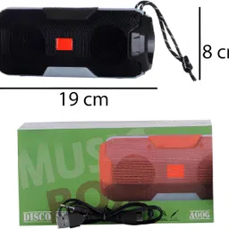 GUGGU Bluetooth Speaker Support Card/FM Aux/SD 5Hrs Playtime With Stereo Sound X166 10 W Bluetooth Laptop/Desktop Speaker image 2