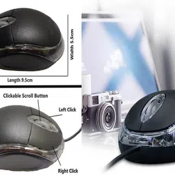 ANJO 6 in 1 Combo Of Wired LED Mouse-Mouse Pad-Cleaning Gel-OTG Type C & Micro OTG - Wired USB Standard Multi-device Keyboard Compatible with Desktop, Laptop, Mac stand support image 5