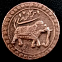 MYSORE PRINCELY STATE ELEPHANT COPPER Ancient Coin Collection-image-58