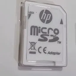 HP MicroSD XC SD Adapter For camera and laptops compatible with all mobile sd cards Card Reader image 3
