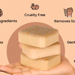 swaysparkle GharSoaps Magic Soap Sandal Wood And Saffron for DeTan and Glowing Skin image 2