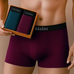 dasens Pack of 2 Solid Men Brief-picture-27