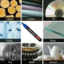 soni officemate Refillable Permanent Marker For Office,Collage image 5